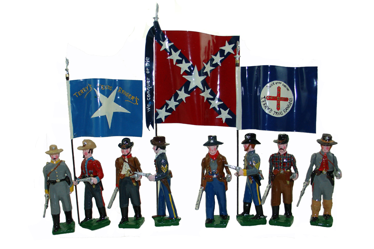 Texas Rangers-Post war use of Confederate uniforms?